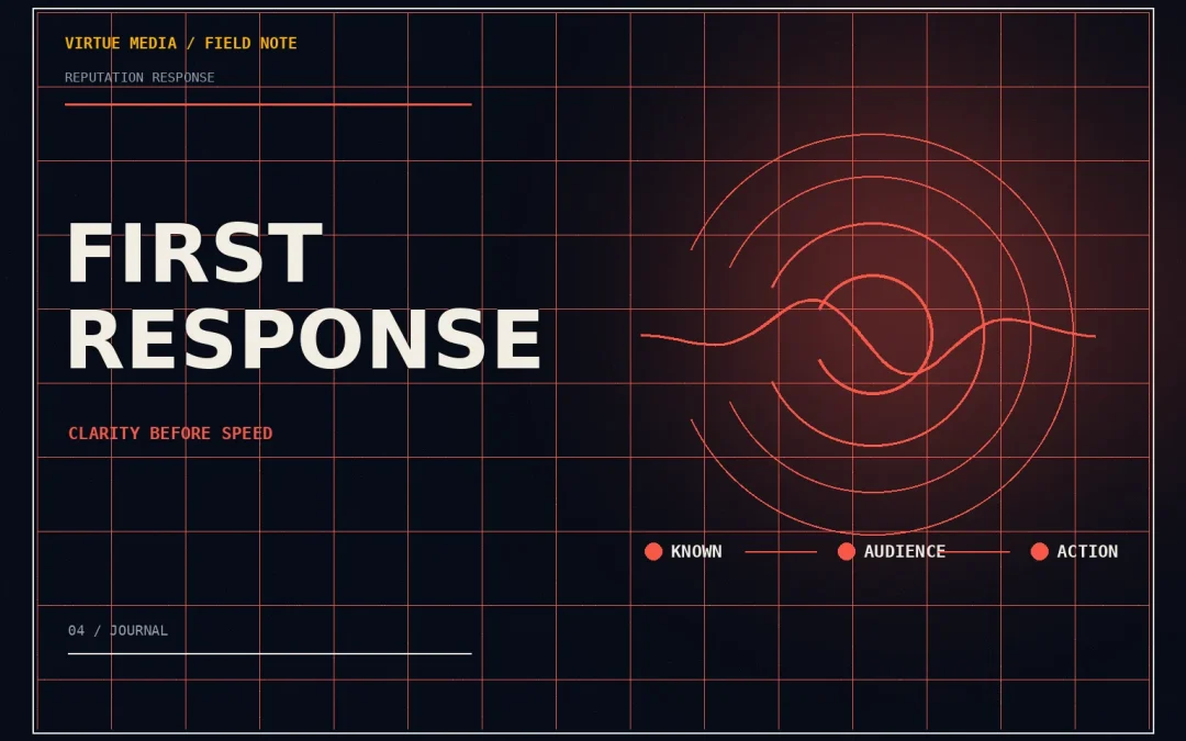What to Say in the First 24 Hours of a Reputation Issue